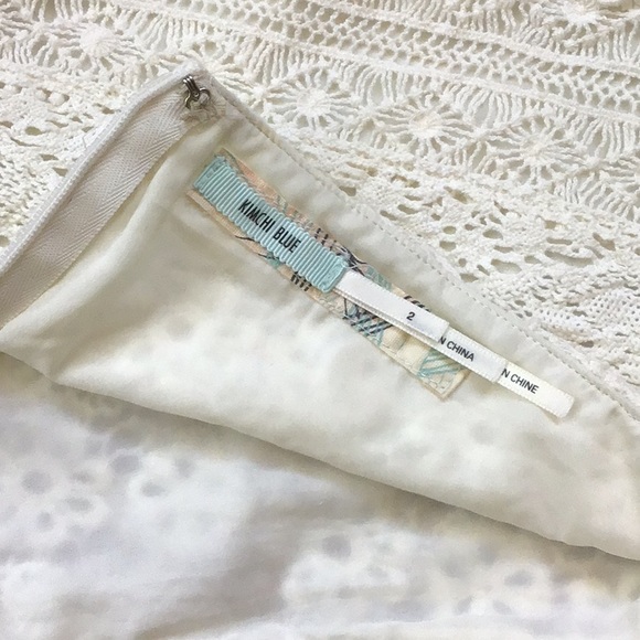 KIMCHI BLUE EMBROIDERED BO-HO SHORTS URBAN OUTFITTERS - Picture 4 of 6